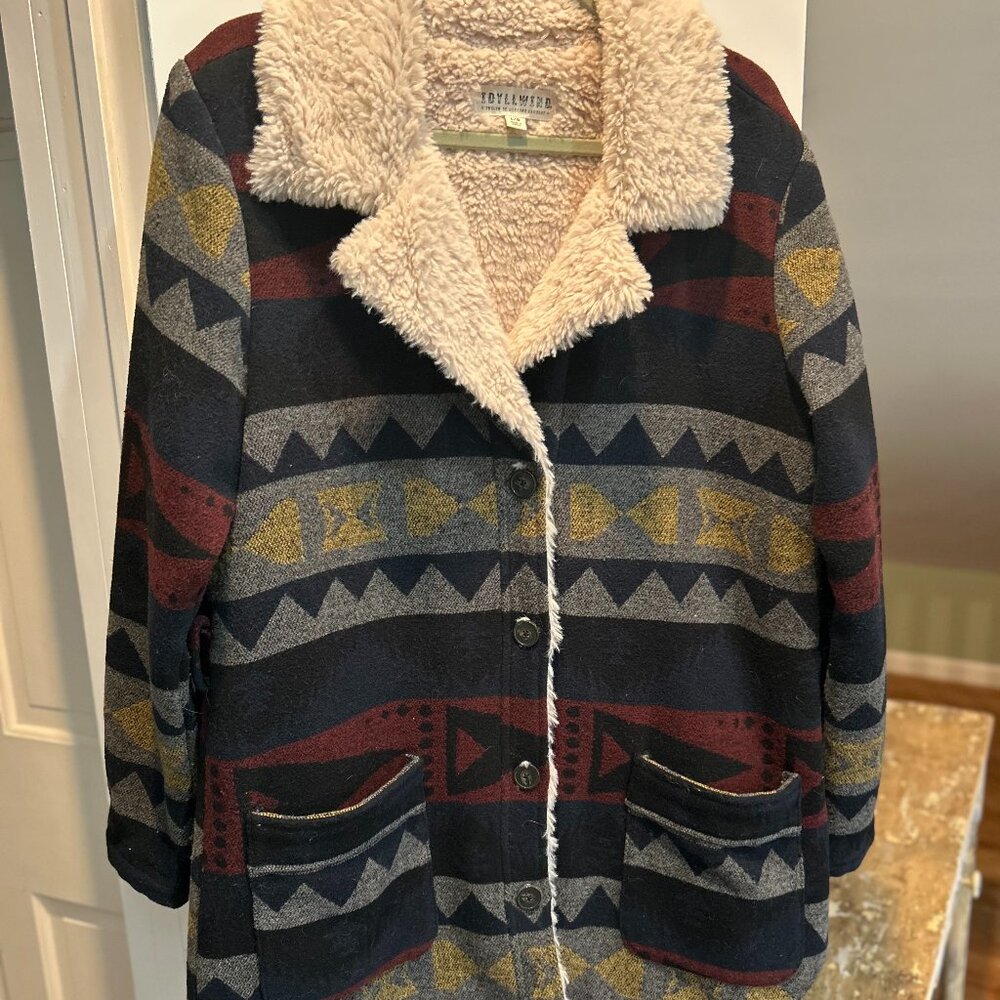 Idyllwind/Miranda Lambert Size Lg Southwest Patterned Coat